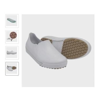 Imagem de Sapatênis Hospitalar com fachete - Sticky  Shoes, Branco, 41