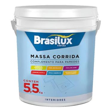 Imagem de Massa Corrida Pva 5,5kg Brasilux