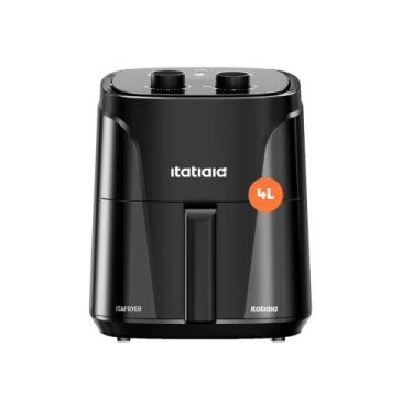 Imagem de Fritadeira Air Fryer Itatiaia Itafryer Grelha Removivel 1400w 3,5L Pre