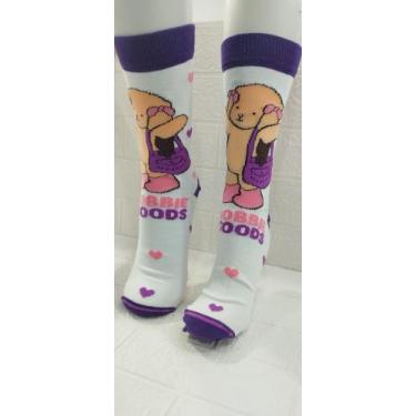 Imagem de Meias Personagem Bobie Goods de Colorir e Colorida - FSB, Roxo