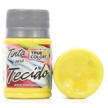 Imagem de Tinta para Tecido Cor 1012 - Amarelo Limão - 37 ml - True Colors - no-