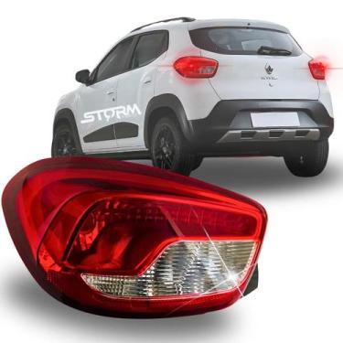 Imagem de Lanterna luz freio Lado Esquerdo motorista Renault Kwid ano 2017 a 202