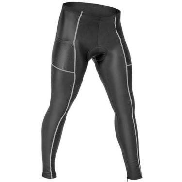 Imagem de Calça Ciclismo Masculina Refactor FLEX, GGG, Preto