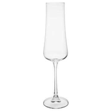 Imagem de jogo 6 Taças Crystal p Champagne 250ml Linha Iduna Bohemia