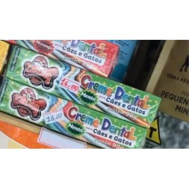 Imagem de Creme dental para cães e gatos - Zeus rações e acessórios pets 