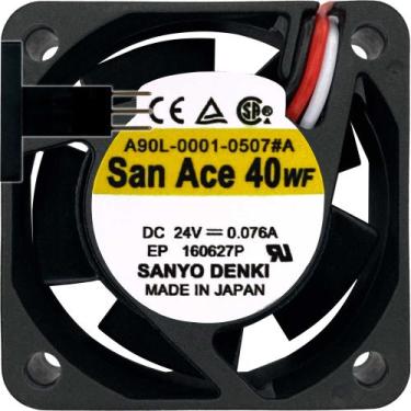 Imagem de Cooler A90L-0001-0507A 24V 0.076A 1.82W 3P 4020 Fanuc - Sanyo Denki
