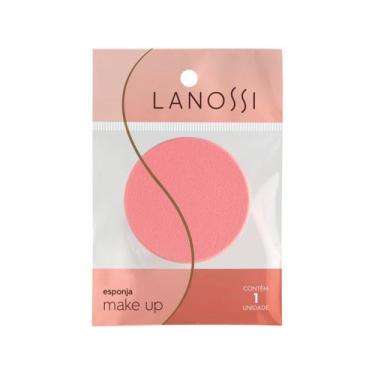 Imagem de Esponja de Maquiagem Lanossi Make Up - LS5001, Rosa