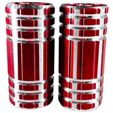 Imagem de Pedaleira Trolhão Grossa Dupla Bmx Bike Bicicleta Vermelho - BIKE STIL