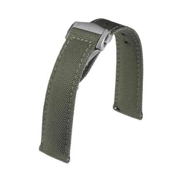 Imagem de Pulseira De Relógio De Nylon Impermeável Com Liberação Rápida 20mm 22m