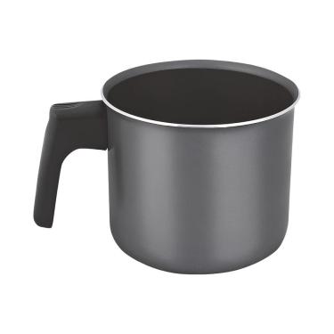 Imagem de Caneco Leiteira Fervedor Alumínio com Revestimento Antiaderente Baquelite para Bebidas Quentes Prata 11L