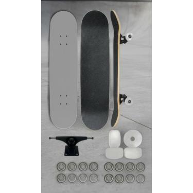 Imagem de Skate Semi Profissional Completo 7.5 Polegadas Madeira - Congratulatio