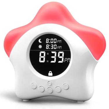 Imagem de Relógio Treinador de Sono para Crianças Learn & Climb com Luz Noturna