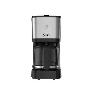 Imagem de Cafeteira Elétrica Oster Inox com Jarra de Vidro 1,2L 110V