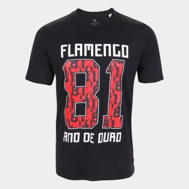 Imagem de Camiseta Flamengo Adidas Gráfica Masculina-Masculino