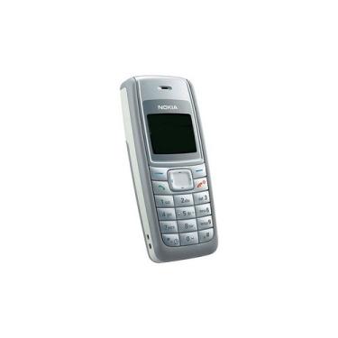 Imagem de Carcaça de celular Nokia 1110-Prata Nova