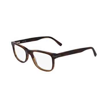 Imagem de Eyeglasses LACOSTE L 2841 210 Armação STRIPED BROWN