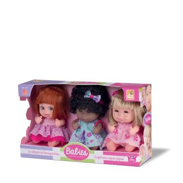 Imagem de Bee Toys Babies Expressoes Trigemeas Sortidas, Multicolor