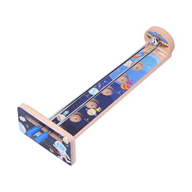 Imagem de Brinquedo educacional de contas de equilíbrio, jogo de bola de mesa de madeira para pais e filhos padrão requintado interativo para festa infantil para casa(Modelo espacial)