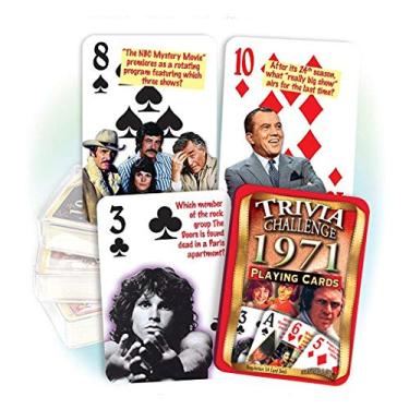 Imagem de Cartas de baralho Flickback 1971 Trivia