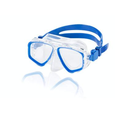 Imagem de Speedo Máscara de natação juvenil unissex para aventura, azul marinho