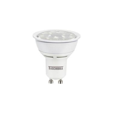 Imagem de Lâmpada Led Taschibra TDL 50 Dicroica 7W Bivolt GU10 2700K Luz Amarela
