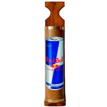 Imagem de Porta Espetos De Churrasco Gourmet Decorativo Red Bull