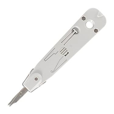 Imagem de Módulo de ferramentas de corte de 110 fios genérico cabo de rede alicate de telecomunicações cinza