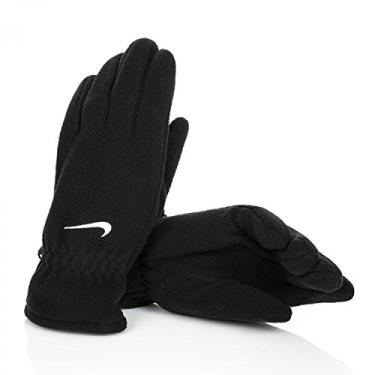 Imagem de NIKE Fleece Gloves (Black/White,Medium)
