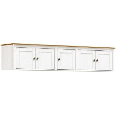 Imagem de Maleiro Com 5 Portas Topázio Finestra Branco Com Carvalho