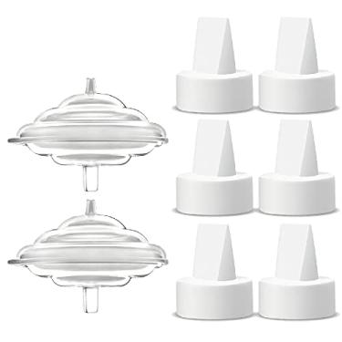 Imagem de Maymom Válvula protetora de refluxo compatível com Spectra S1 Spectra S2 protetor de refluxo Spectra S1 Spectra S2, válvula de aba de pato, peças de reposição Spectra S2