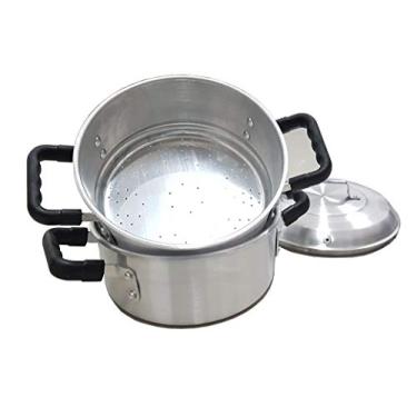 Imagem de Caçarola a Vapor Com Asas Baquelite 32X2 Em Alumínio Hotel ABC