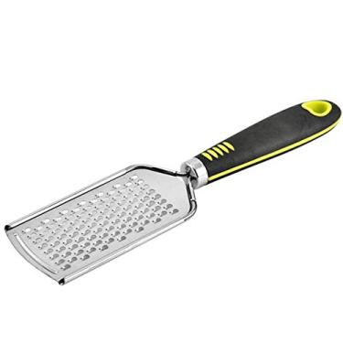 Imagem de ralador multifuncional fatiador manual cabo longo de queijo ralador de nozes chocolate utensílio de cozinha moedor de limão aço inoxidável home prático