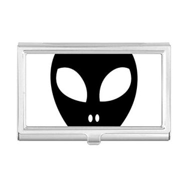 Imagem de Carteira com porta-cartões alienígena cabeça de monstro do universo