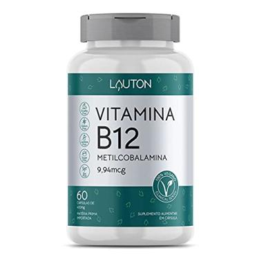 Imagem de Vitamina B12 Metilcobalamina - 60 Cápsulas - Lauton Nutrition, Lauton Nutrition