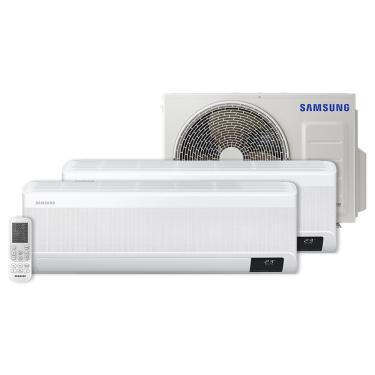 Imagem de Ar Condicionado Multi Bi Split Samsung Wind Free 18000 BTUS (2x12000) Quente/Frio Inverter 220V