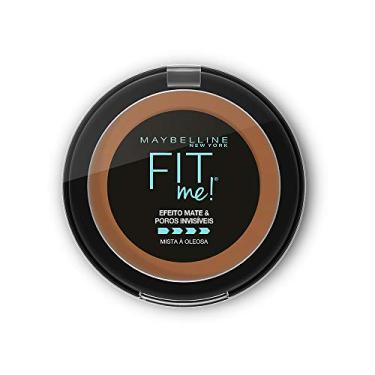 Imagem de Maybelline NY Pó compacto Efeito Mate e Poros Invisíveis Fit Me Marrom Neutro N10