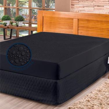 Imagem de Capa de Colchão Impermeável Super King c/ 4 Camadas de Proteção - Loja