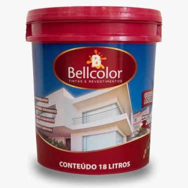 Imagem de Tinta fosca premium 18 litros branca - BELLCOLOR 