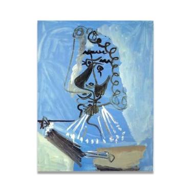 Imagem de Murais An Artist Diego Rivera – Arte de realismo socialista mexicano, muralista do século 594, coleção clássica do museu de Nova York para decoração de casa 20 x 26 cm