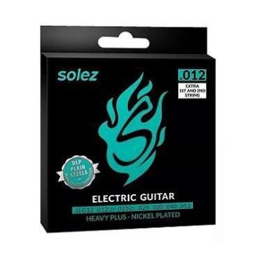 Imagem de Encordoamento Solez Guitarra Nickel .012 Heavy Plus Slg12