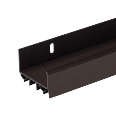 Imagem de 3 pés de alta durabilidade PVC porta inferior para 1 3/4" porta grossa (3 pés P-6) Feito nos EUA, Brown