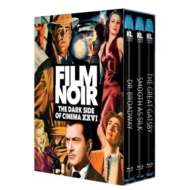 Imagem de Film Noir: The Dark Side of Cinema XXVI [Dr. Broadway / Smooth as Silk / The Great Gatsby] [Blu-ray]