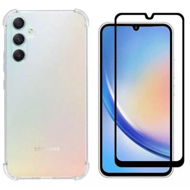 Imagem de Kit Capa Anti-Impacto + Película 3D Para Galaxy A34