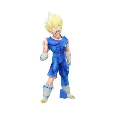 Imagem de Figuras De Ação De Anime Dragon Ball Vegeta Com Danos De Batalha Model