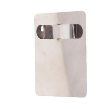 Imagem de Yinhing Paleta de Paleta de Arte Em Unhas de Mistura de Cores de Aço Inoxidável para Artistas de Unhas e Entusiastas de Maquiagem Placa Profissional de Mistura de Tinta para