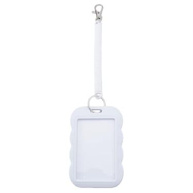 Imagem de NICENEEDED Porta-cartões de foto de acrílico, porta-cartões fotográficos, porta-crachás de identificação, porta-cartões bancários de identificação de crédito de ônibus