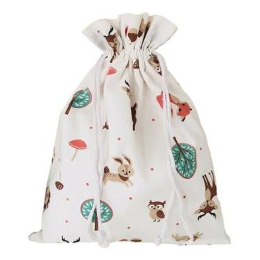 Imagem de Kit 3 Saquinhos Organizadores Infantil para Roupas Limpas e Sujas Crec