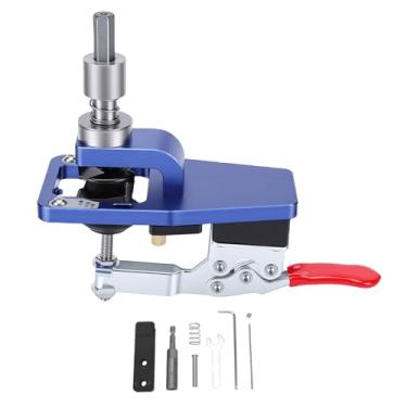 Imagem de YWBL-WH Gabarito de Dobradiça Oculta de 35mm, Liga de Alumínio, Dobradiça de Porta de Armário Com Placa de Pressão Ajustável para Trabalhar Madeira