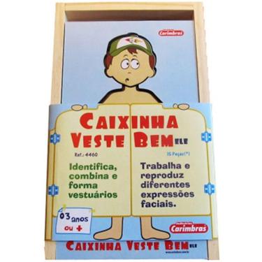 Imagem de Caixinha Veste Bem - Ele - Carimbras