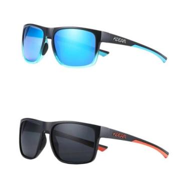 Imagem de Óculos De Sol Masculinos Polarizados Quadrados Fotocromáticos Com Almo